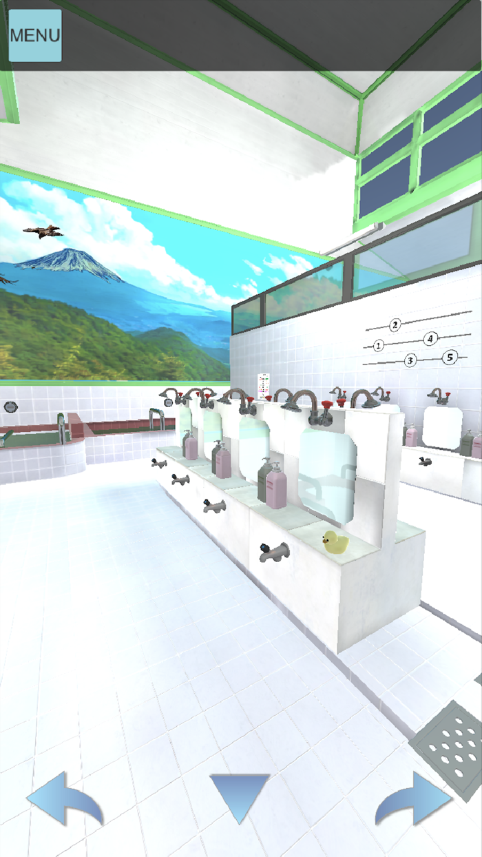 銭湯からの脱出