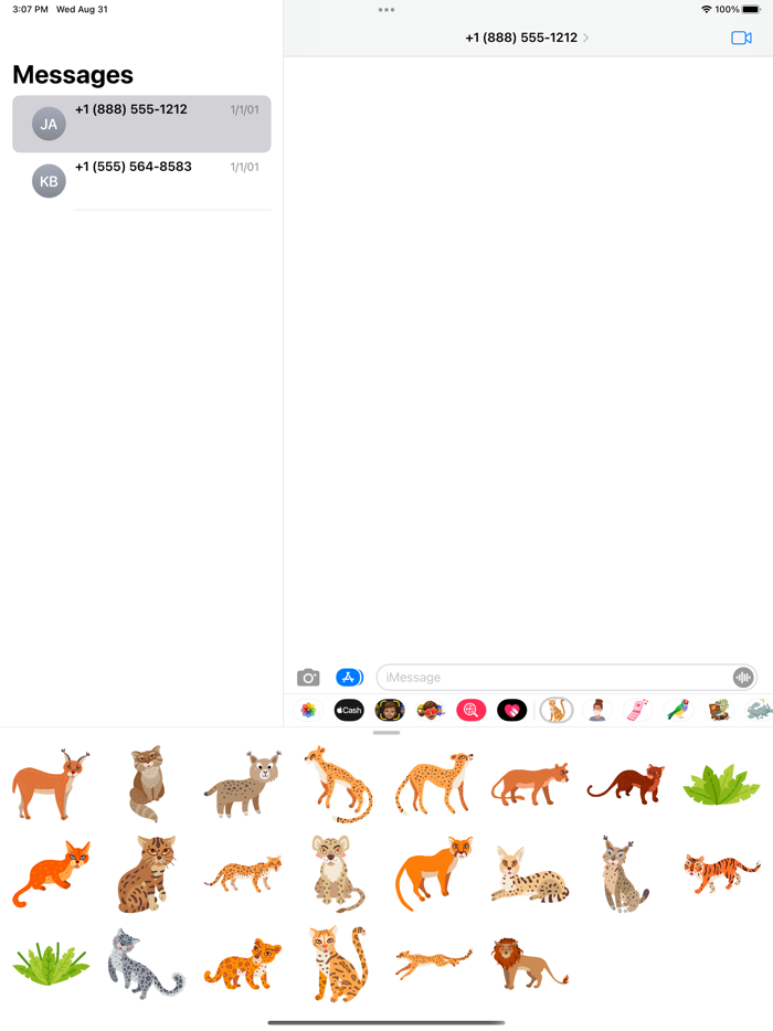 Wild Cats, Tigers and Lions