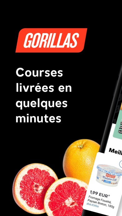Gorillas: Livraison de courses Gorillas: Livraison de courses