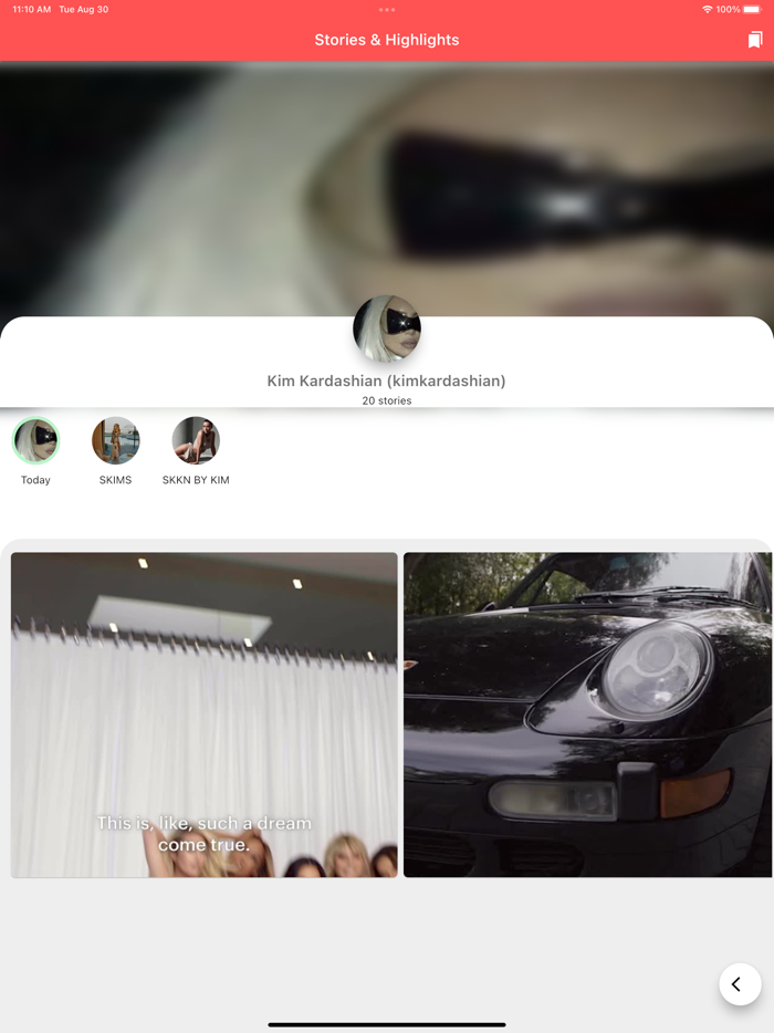 Inscognito - Story Viewer