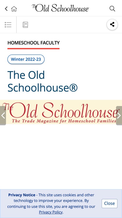 The Old Schoolhouse Magazine screenshot-3