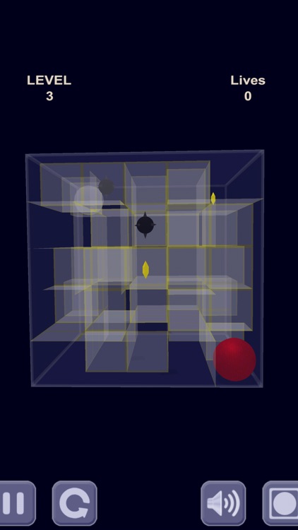 Red ball & Glass maze screenshot-7