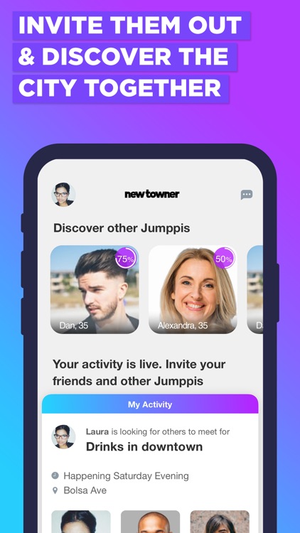 NewTowner: Meet People Nearby