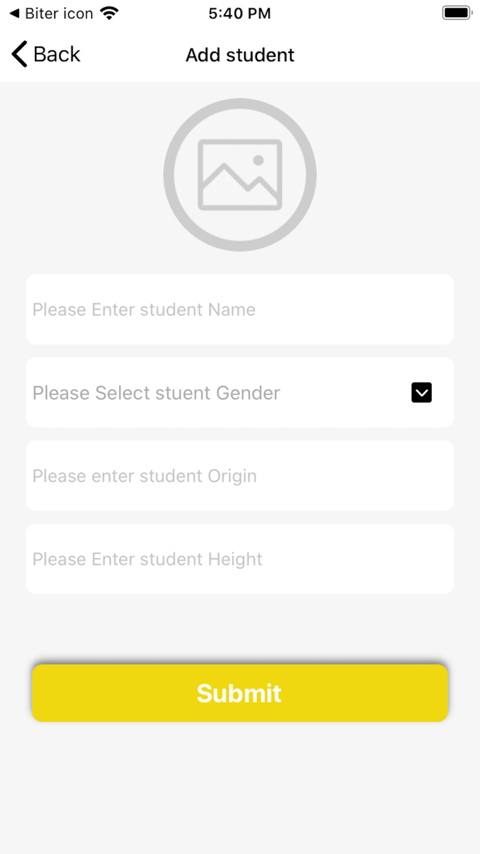 student route manage