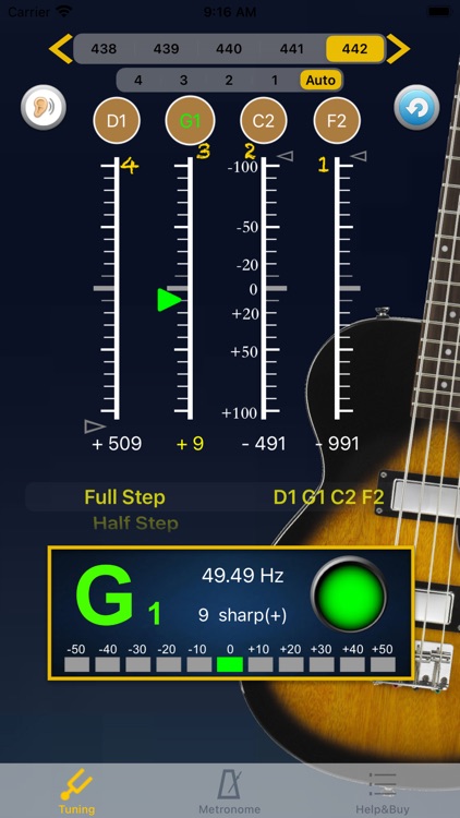 BassTuner - Tuner Bass Guitar