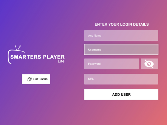 Smarters Player Lite Smarters Player Lite