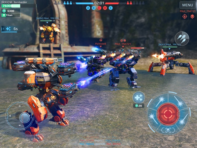 War Robots Multiplayer Battles on App