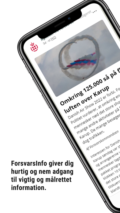 ForsvarsInfo screenshot 2