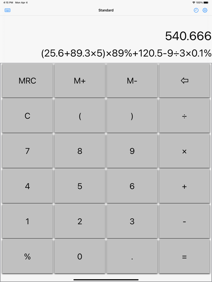Calculator SC Expert