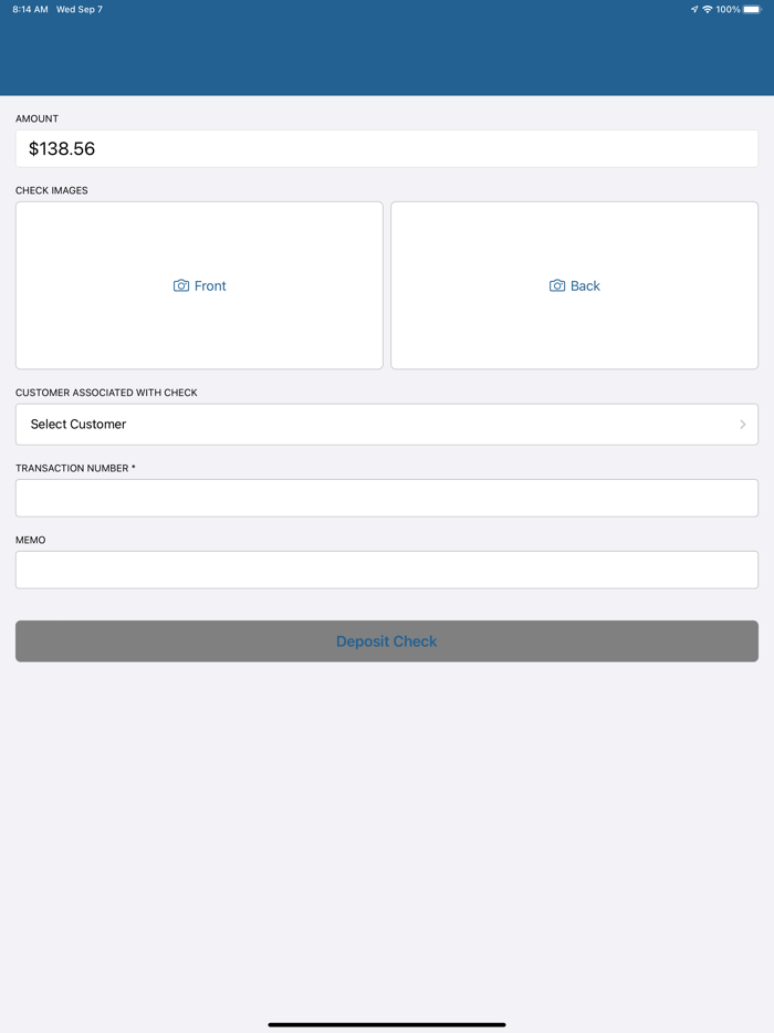 RRCU Business Deposit