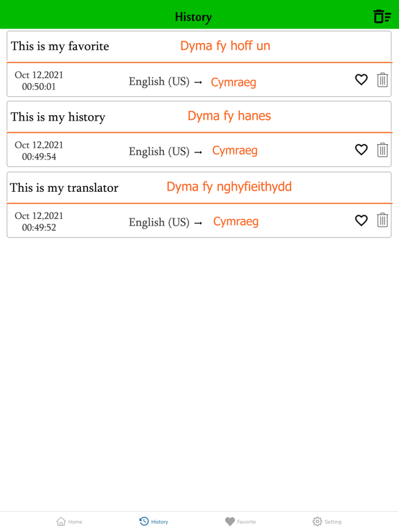 English To Welsh Translate screenshot 3
