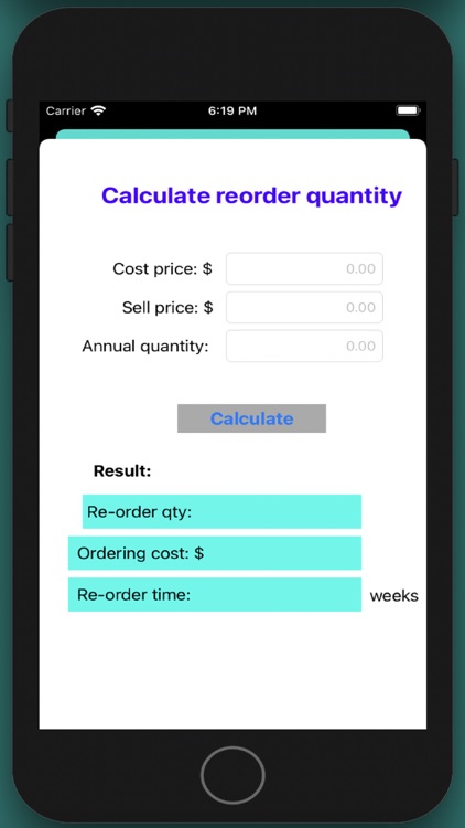 Find Minimum Order Quantity