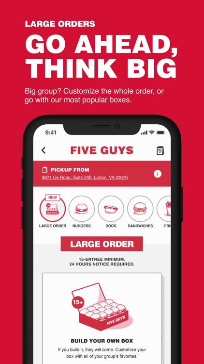 Five Guys Burgers & Fries screenshot-4