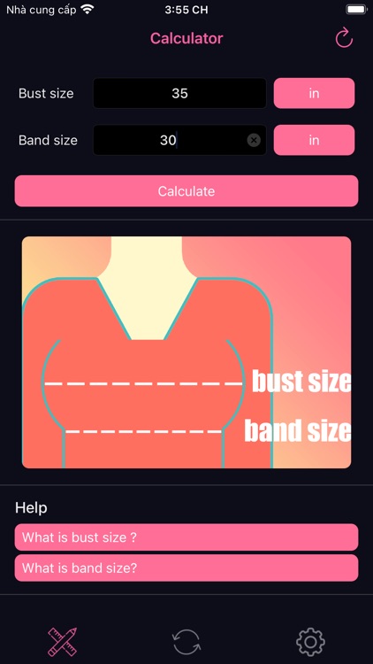 Bra Size Calculator - Bra Calc by Dang Phan