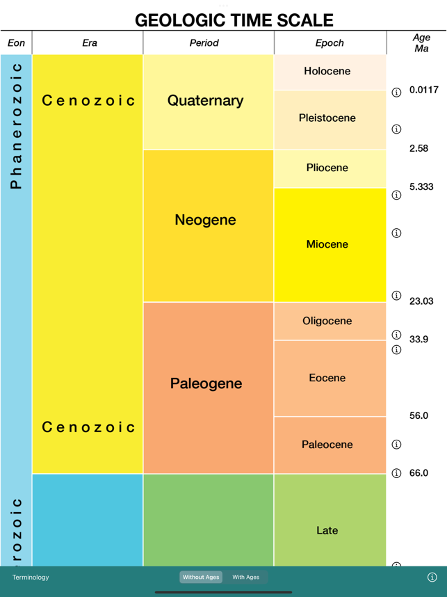 ‎geotimescale enhanced Screenshot