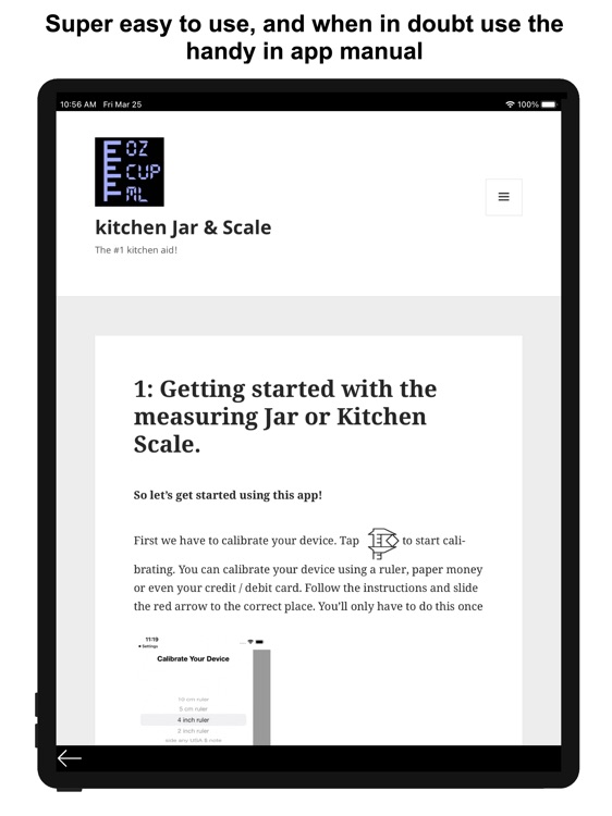 Measuring Cup & Scale for iPad screenshot-4