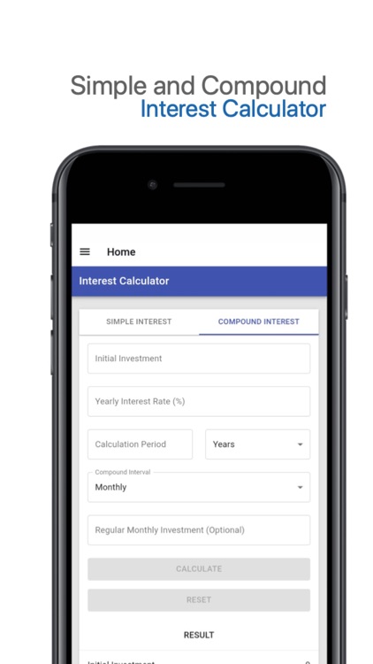 Compound App Calculator