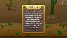 Game screenshot Gem Math Fire Ladder apk