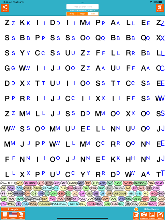Word Search Solver Gold screenshot 4