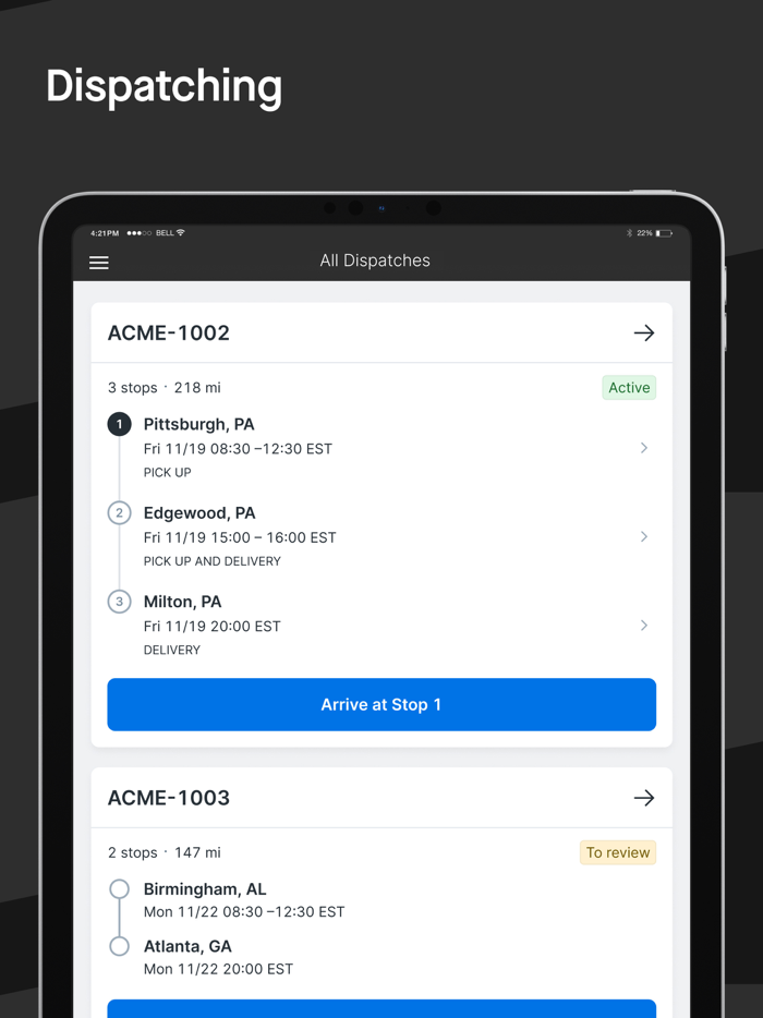 Motive Driver ex KeepTruckin