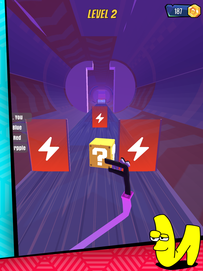 Alphabet Slippery 3D