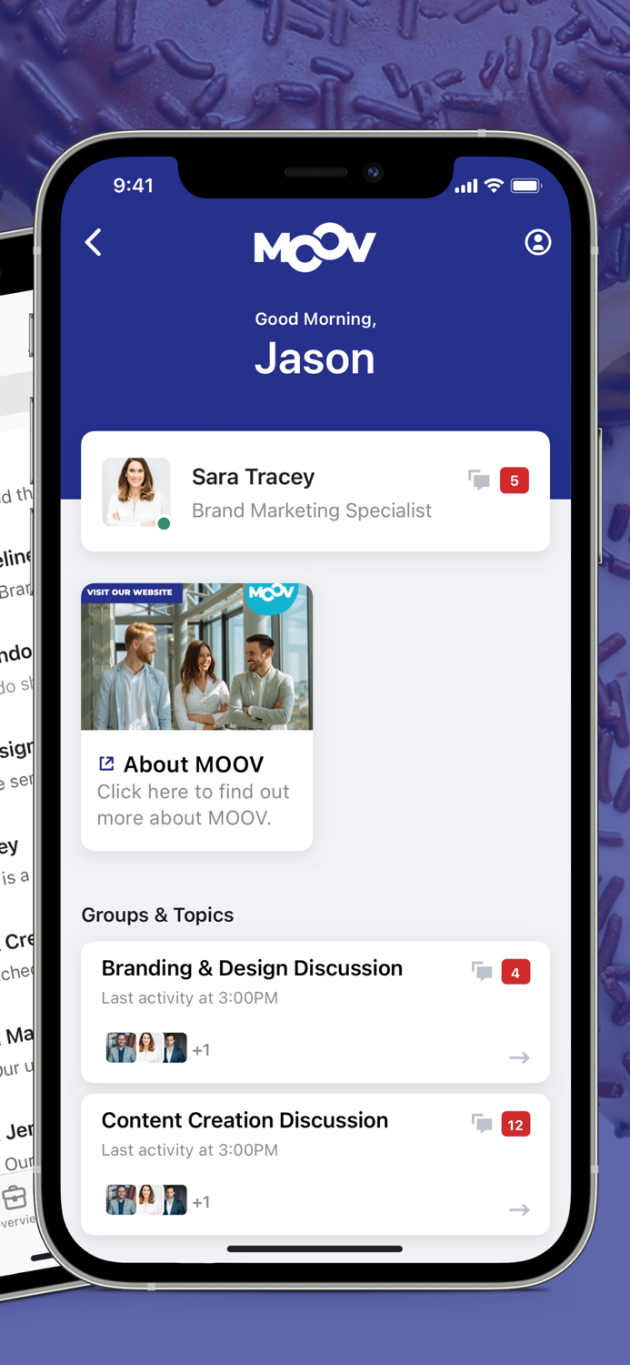 MOOV Client App