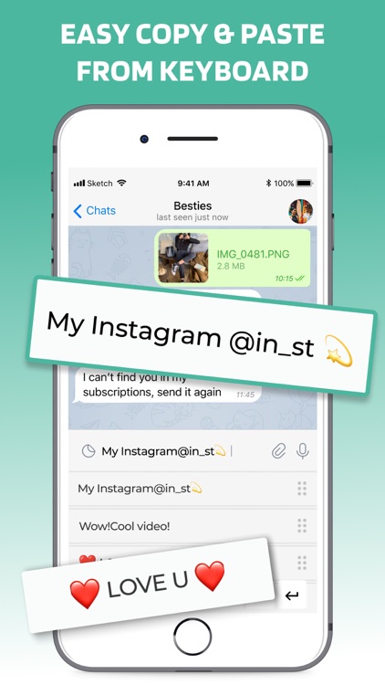 Spam Text : Paste Keyboard screenshot-3