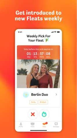 Game screenshot Fleat: Group social. apk
