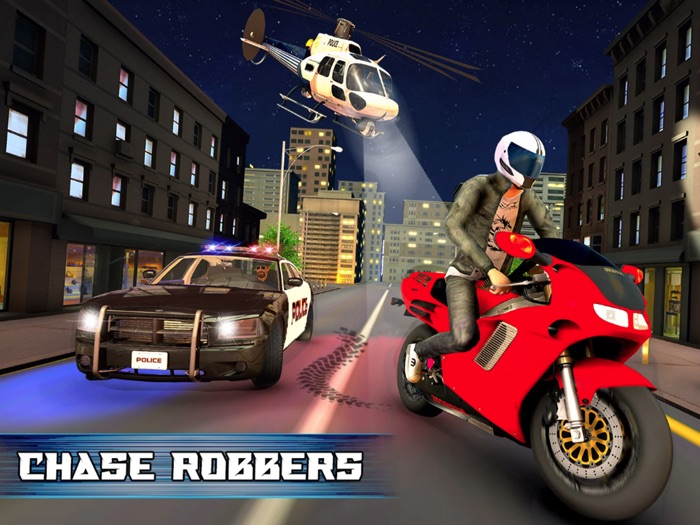 Police Helicopter Cop Chase