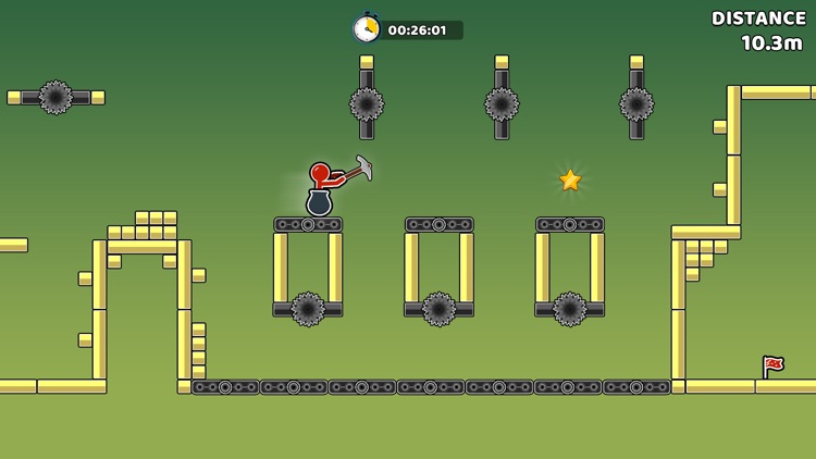 Stickman Hammer climb screenshot-4