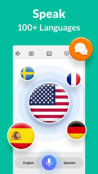 Voice Translator App. iphone images