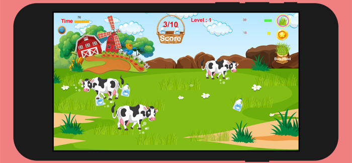 Farm Animal Chicken Cow