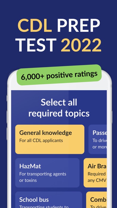 CDL Practice 2022: Permit Test Screenshot