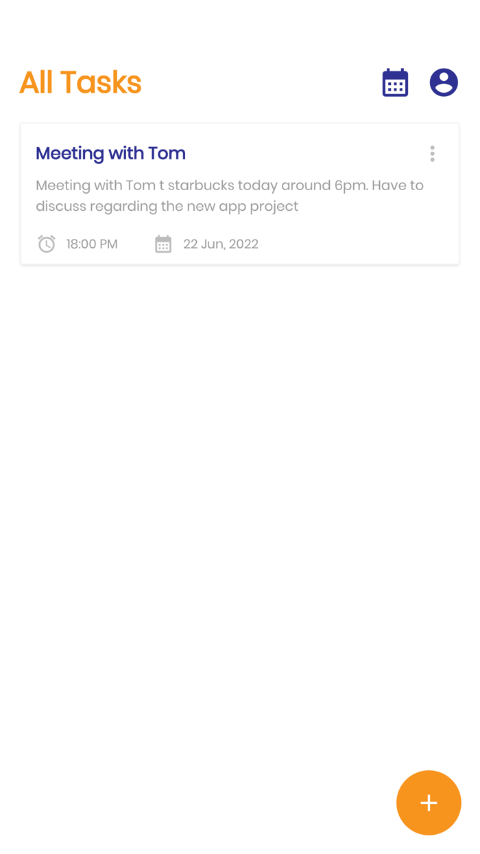 Task Manager - Schedule Plan