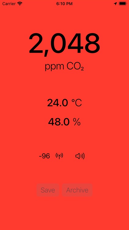 CO2 sensor screenshot-7