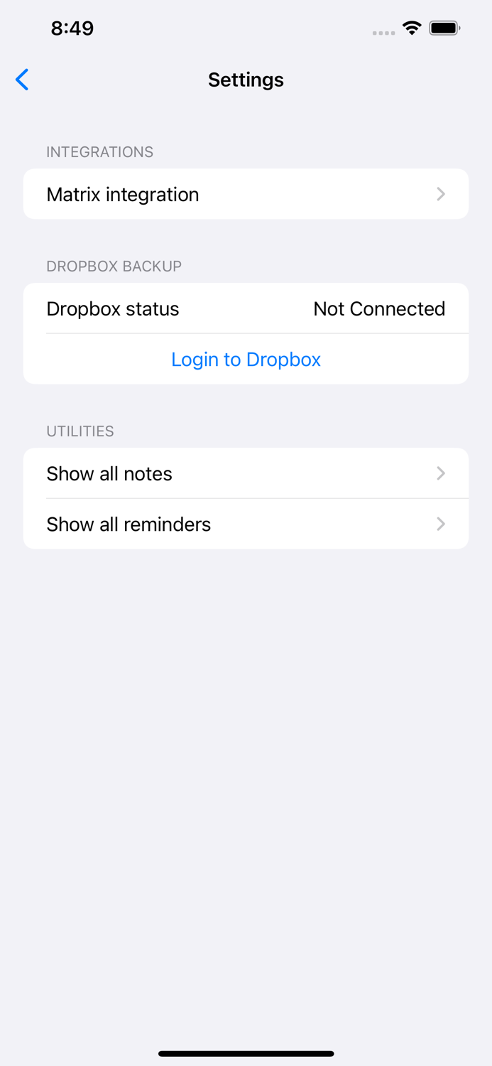 Contact Notes - Personal CRM