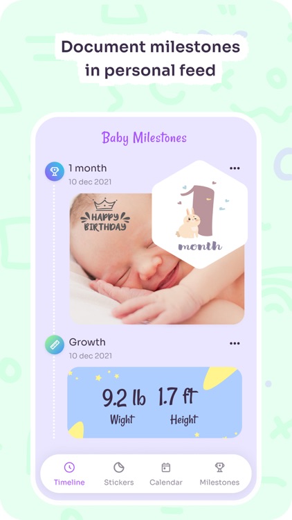 Baby Milestones Baby First App screenshot-5