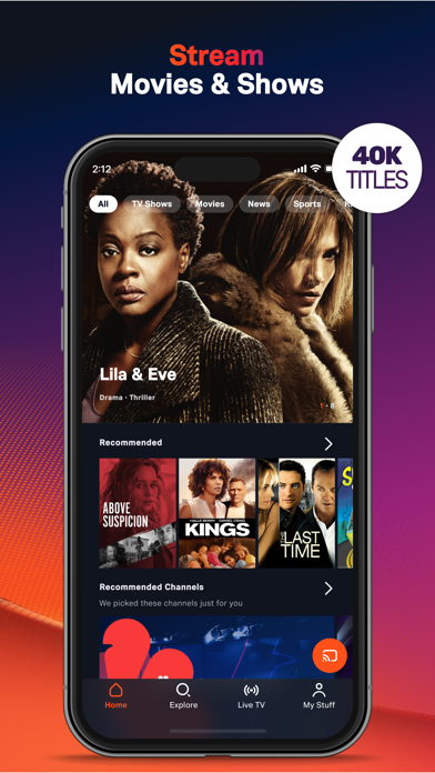 Tubi - Watch Movies & TV Shows iphone images