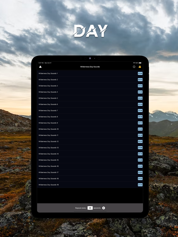Day Wilderness Sounds Sleeping