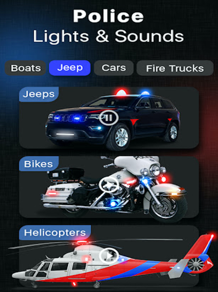 Loud Police Siren Sound