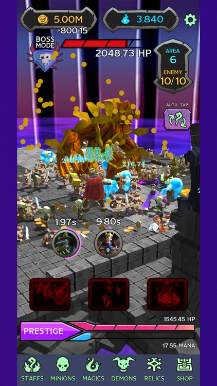 Tap Dungeon Necromancer screenshot-4