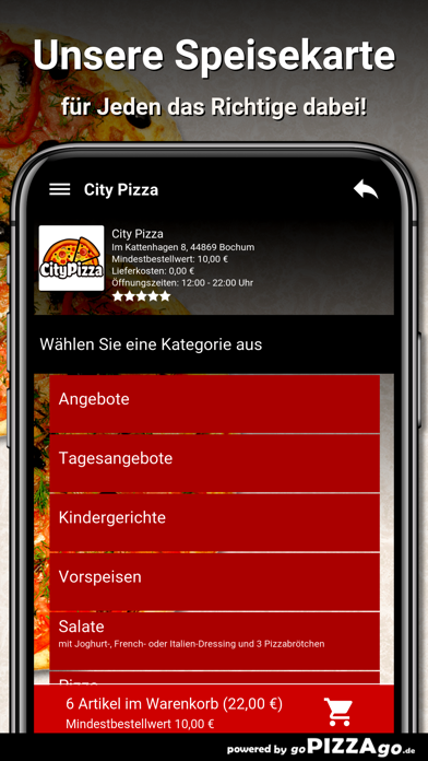 City Pizza Bochum screenshot 4
