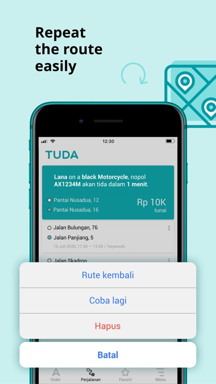TUDA — rides and delivery screenshot-0