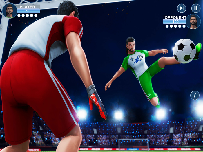 Soccer League Football Striker