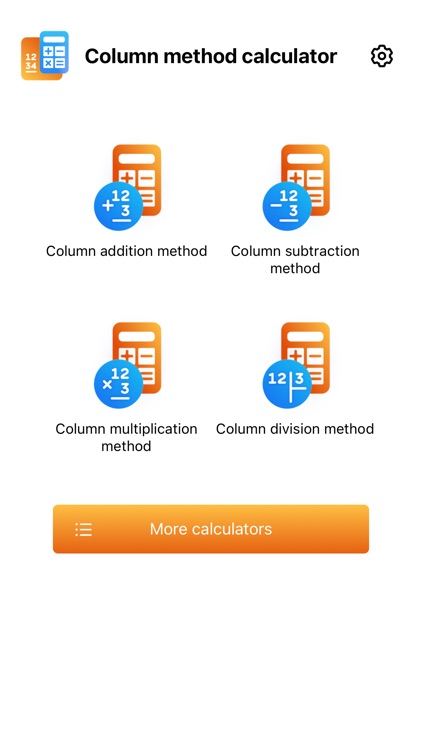 Column addition method