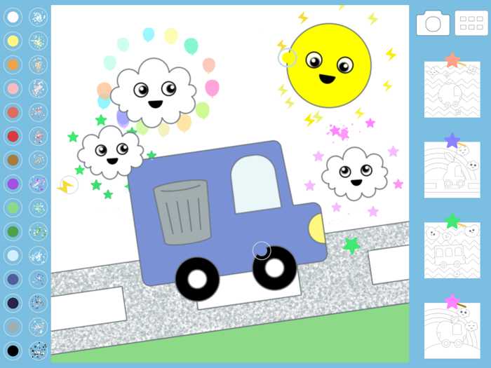 Car Truck Coloring Kid Toddler