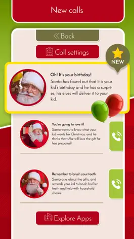 Game screenshot Santa Video Call - Поддельный hack