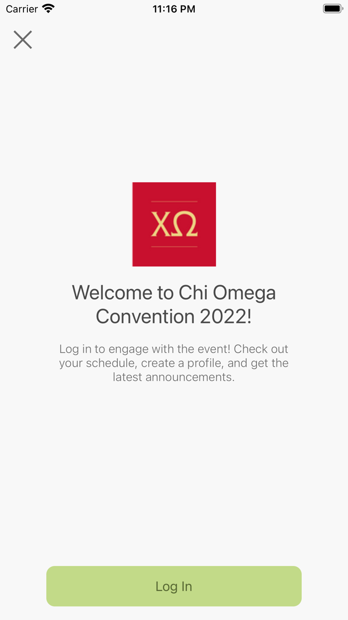 Chi Omega Fraternity