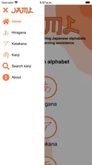 jaml learn japanese alphabets iphone screenshot 2