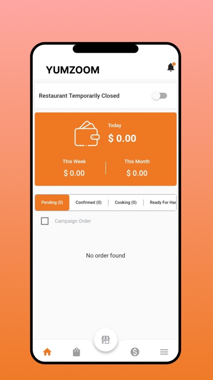 Yumzoom Restaurant Manager